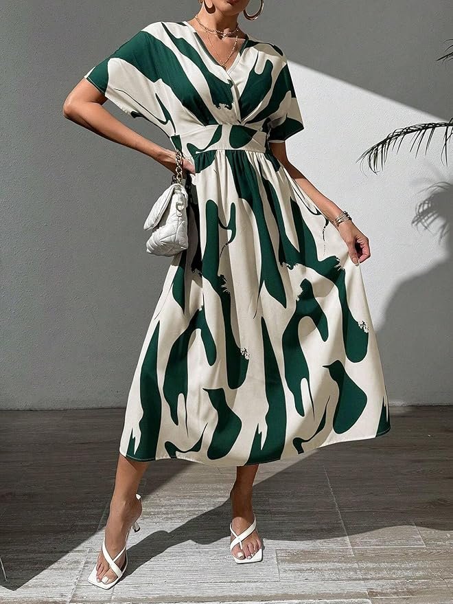 Trendy long one piece dress for women