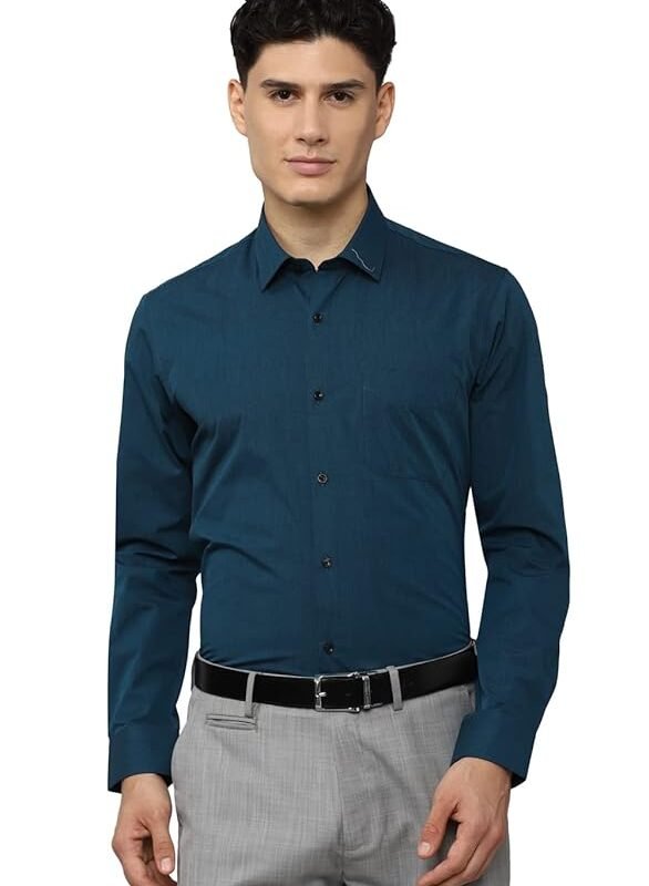 Regular Fit Solid Shirt