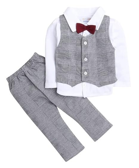 Boys 3-Piece Waistcoat Set