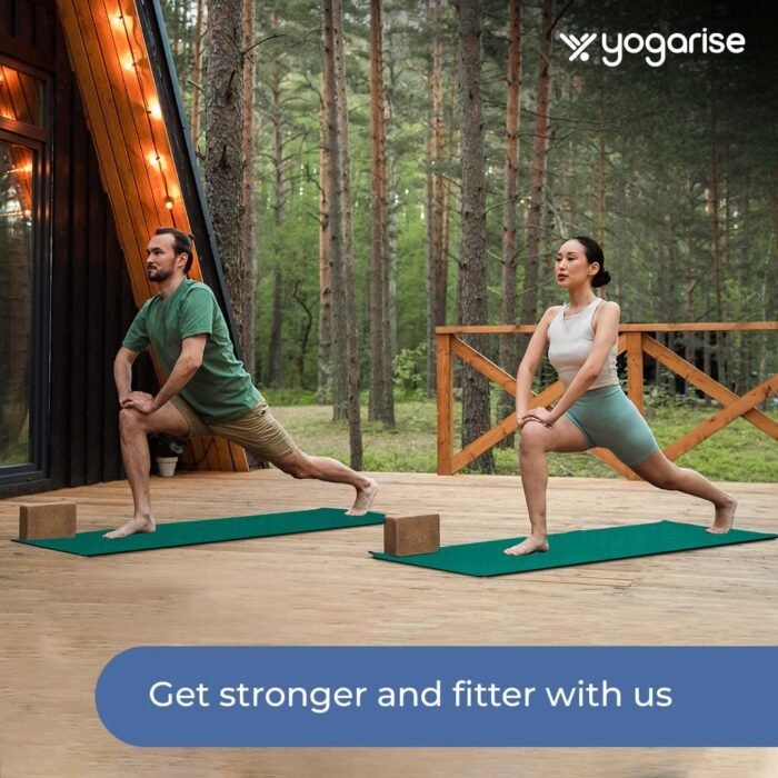 Yoga Mat – Stunning Yoga rise 6mm Anti-Skid Non-Slip Comfort - Image 9
